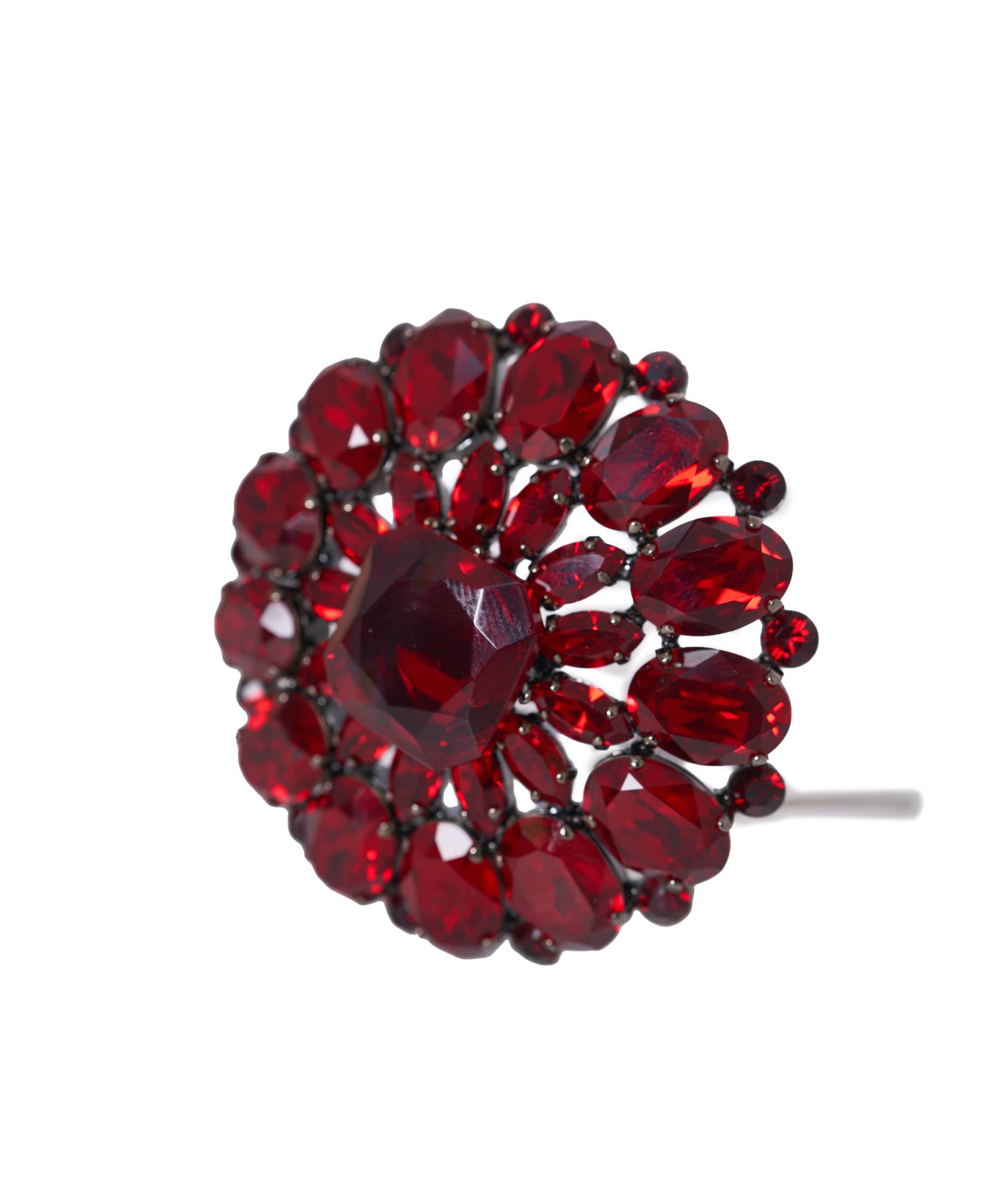 Dolce & Gabbana D&G Large Red Stone Brooch - AWC1032