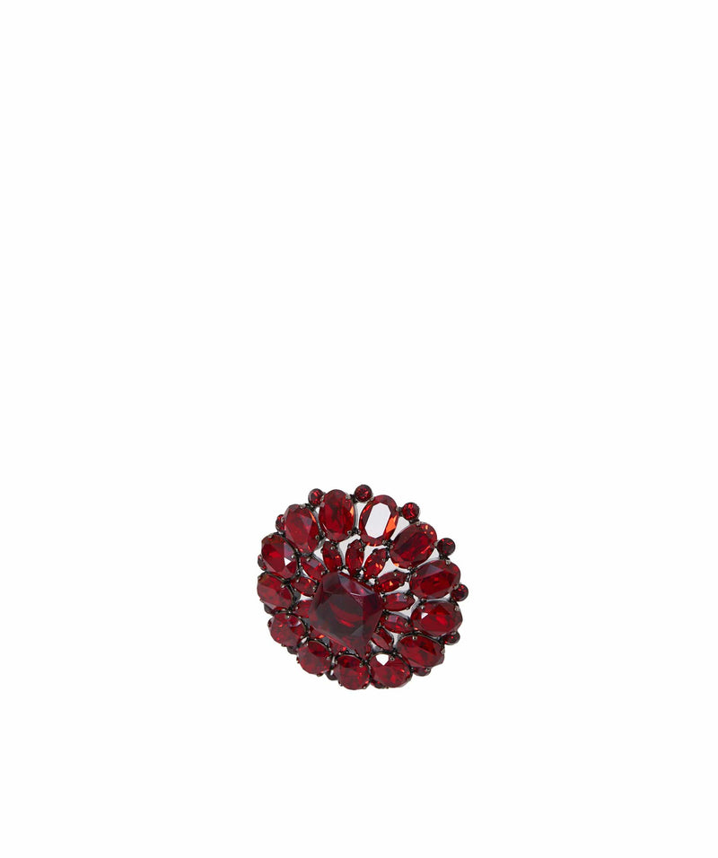 Dolce & Gabbana D&G Large Red Stone Brooch - AWC1041