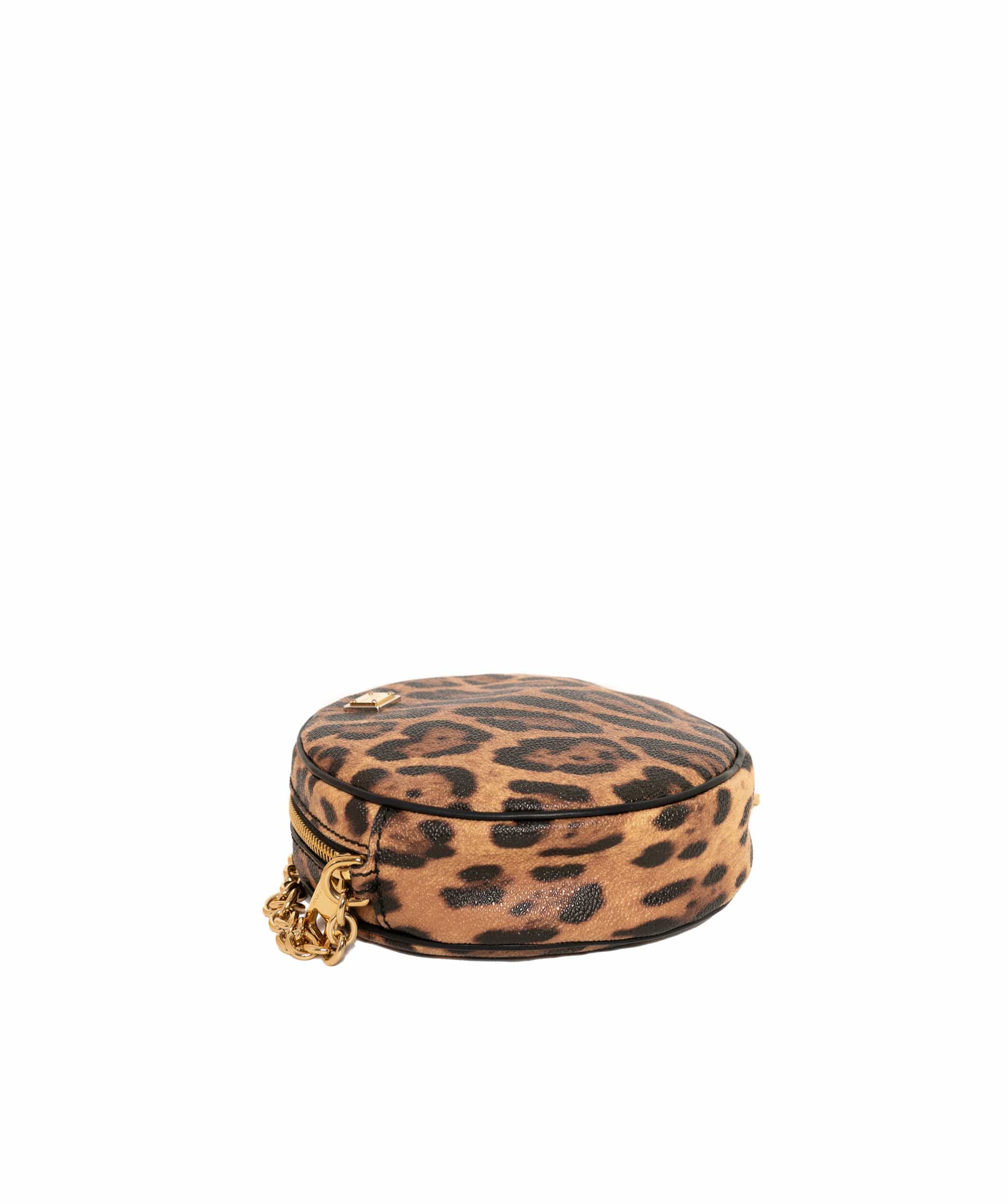 Dolce & Gabbana Dolce & Gabbana Leopard Print Round Cross body bag - AWL1221