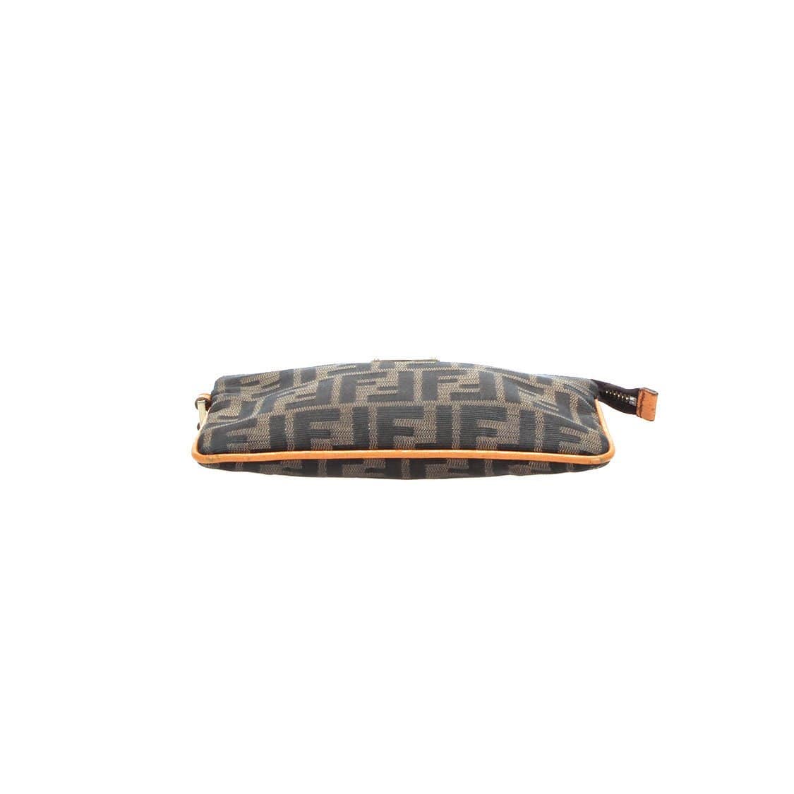 Fendi Fendi Zucca Canvas Pouch