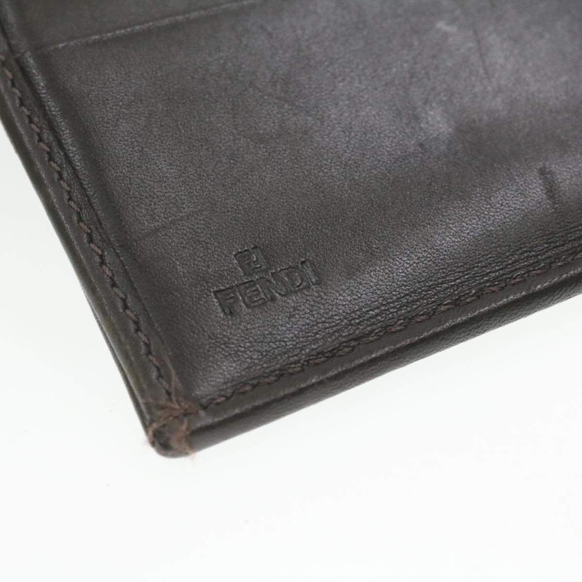 Fendi Fendi Zucca Wallet Brown