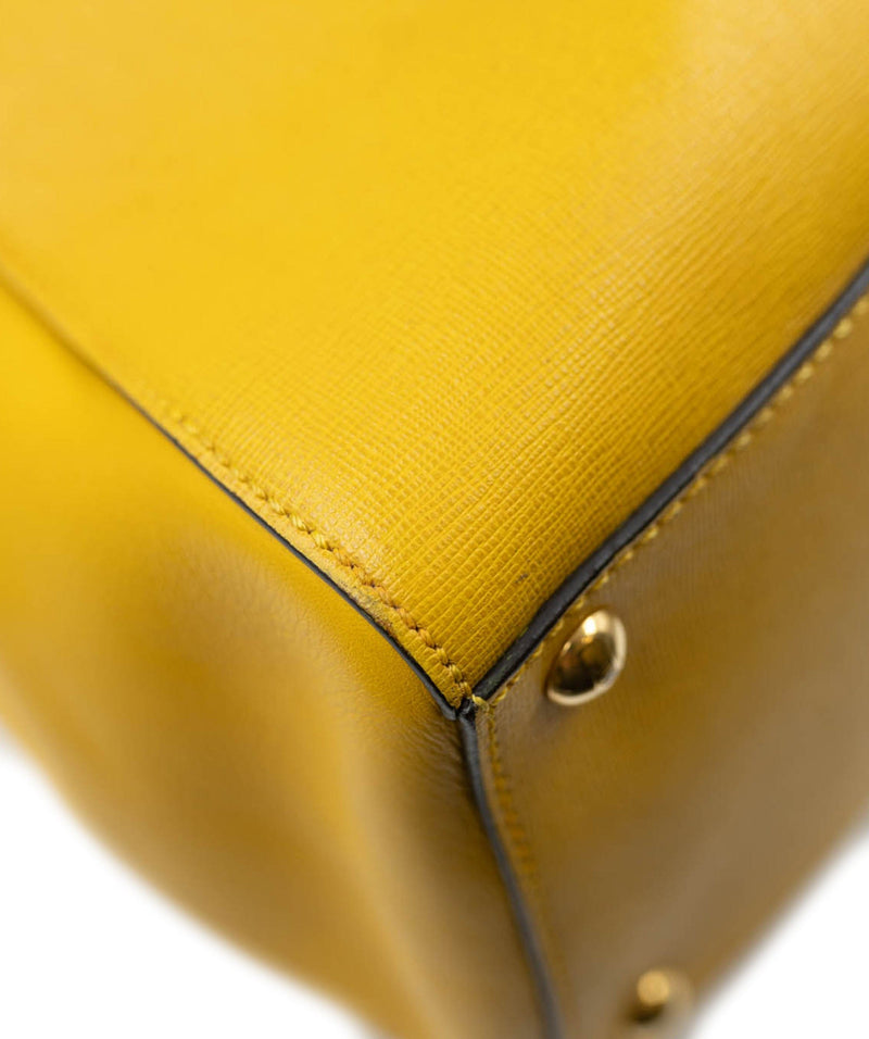 Fendi Fendi 2Jours Yellow Tote Bag  ALC0068