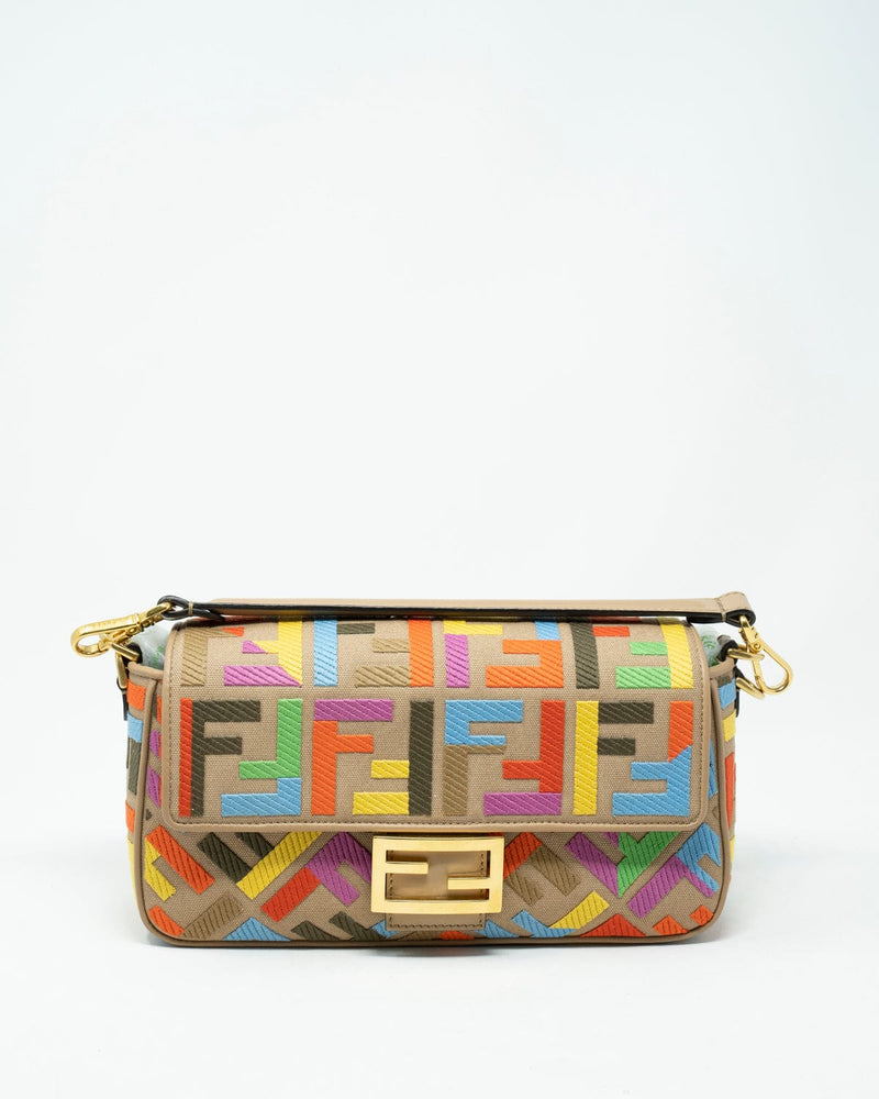 Fendi Baguette Multicoloured Bag - ADL1844 – LuxuryPromise