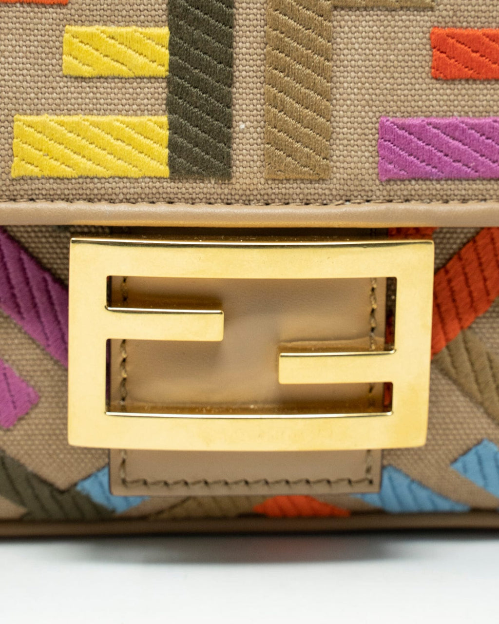 Fendi bag discount with colorful letters