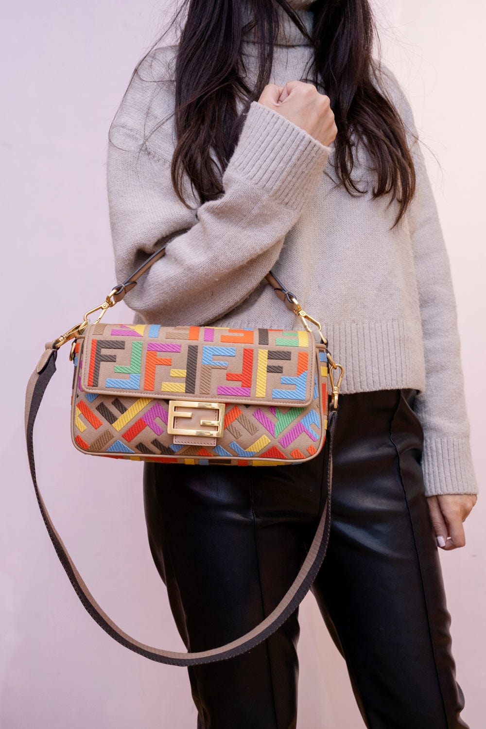 Fendi colorful baguette Clearance