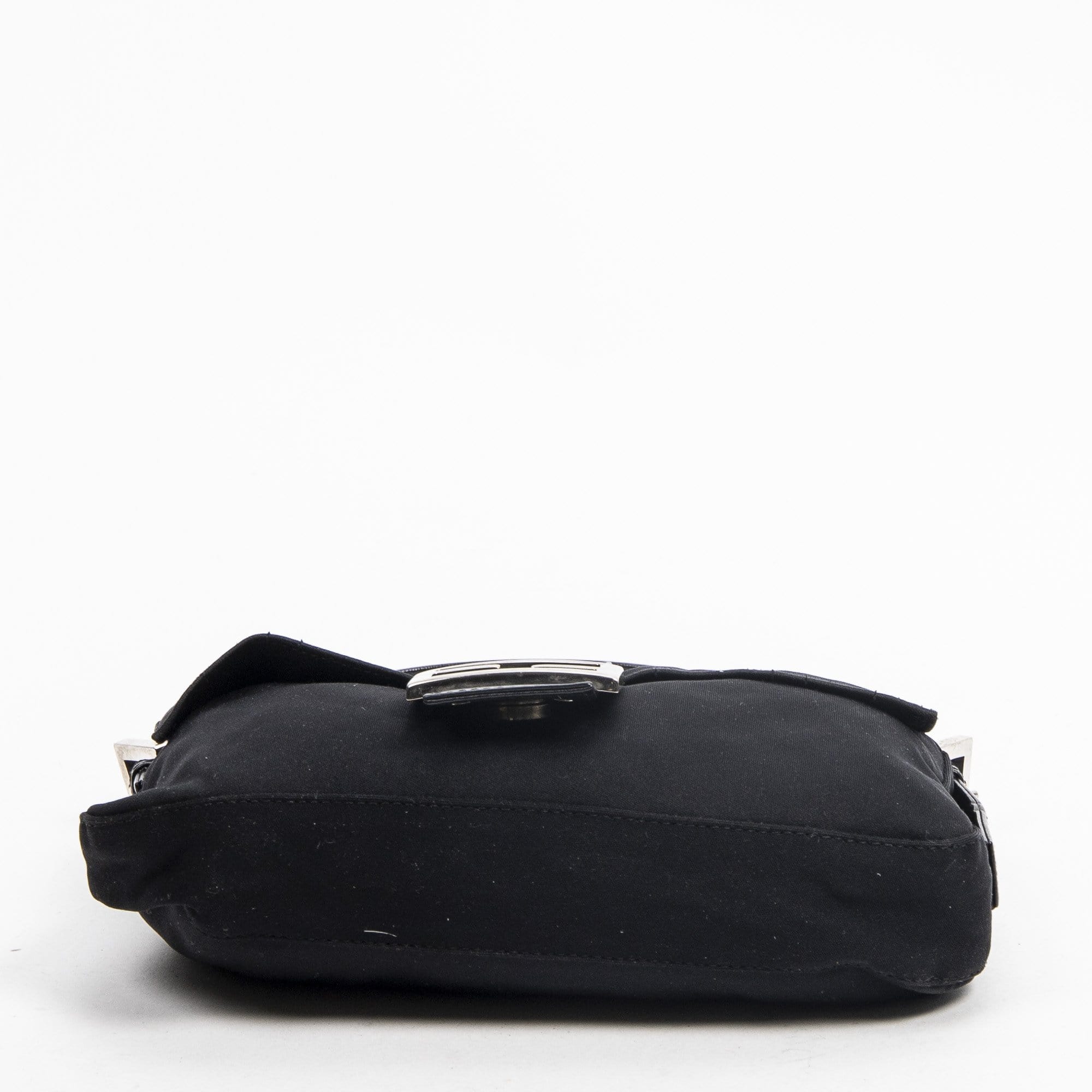 Fendi Fendi Black Jersey Baguette Bag  -AWL1932
