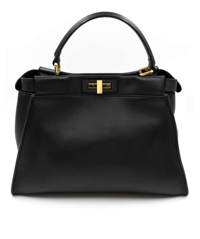 Fendi cheap peekaboo black