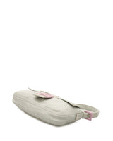 Fendi Fendi Blue/Pink Canvas Baguette Bag  - AGL1484