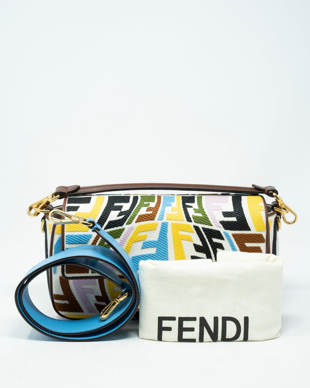 Fendi Fendi Large Multicoloured Baguette Bag - ASL1838
