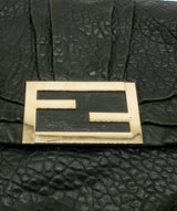 Fendi Fendi Leather Mia Flap Bag