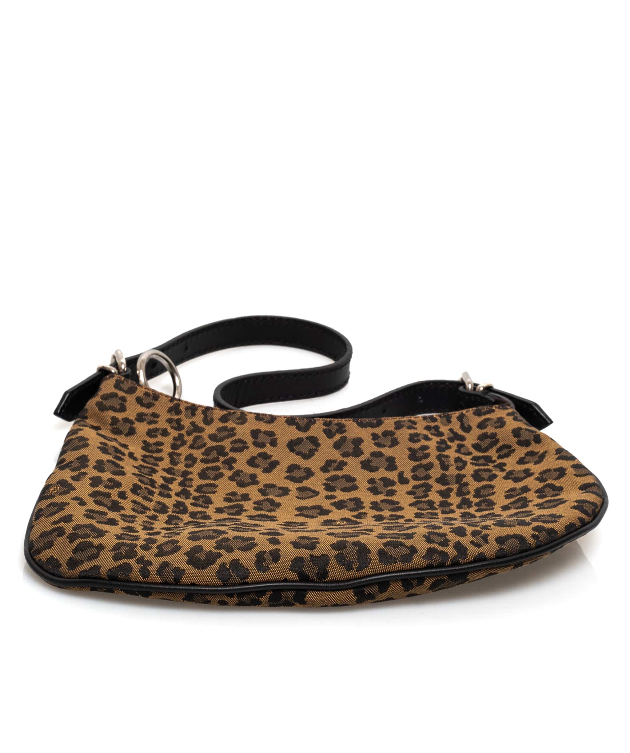 Fendi Fendi Leopard Print Oyster Shoulder bag- MW2532