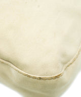 Fendi FENDI Mamma Baguette Shoulder Bag Canvas Beige Auth bs1973 - AWL3904