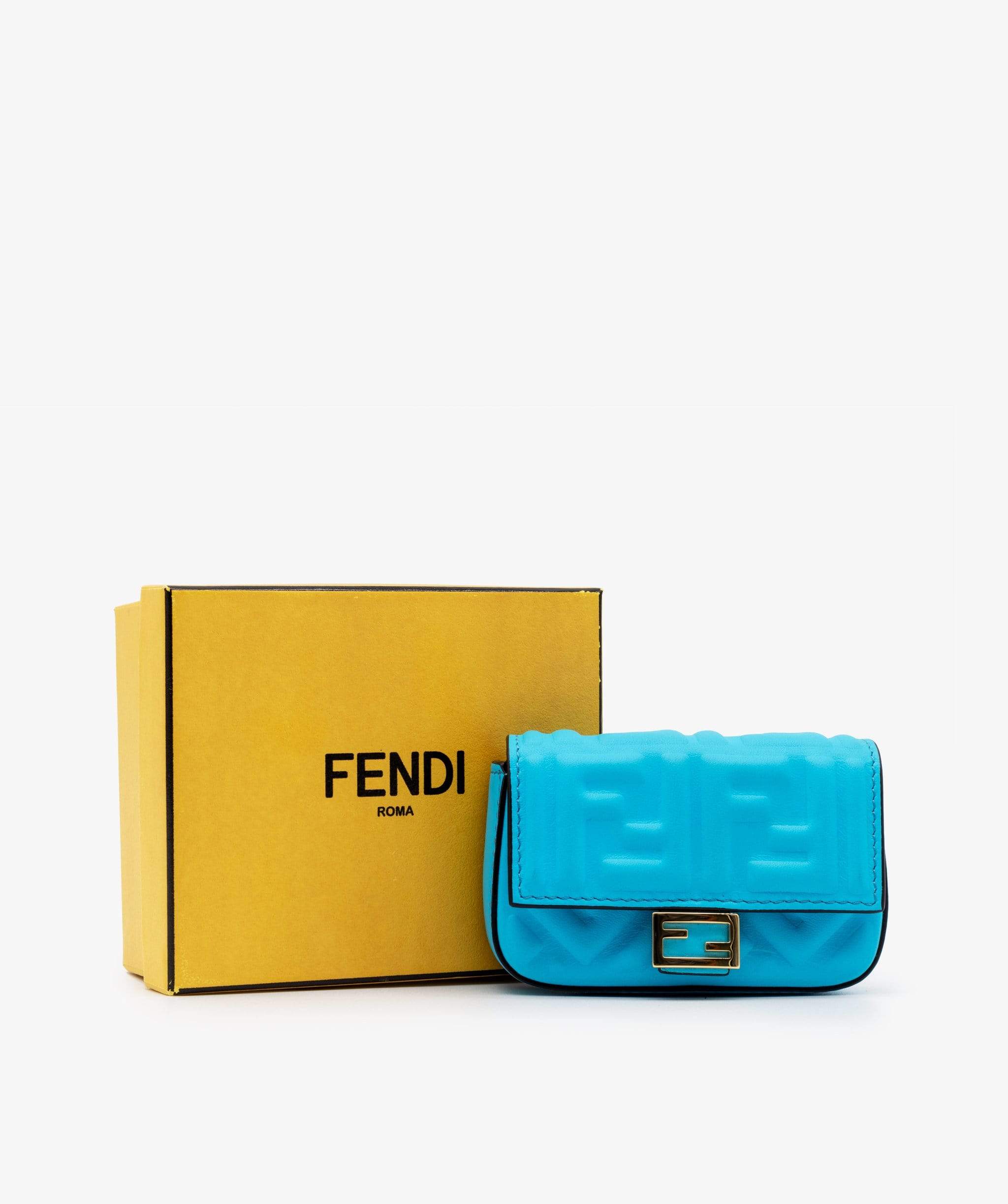 Fendi Fendi Mini Baguette Blue