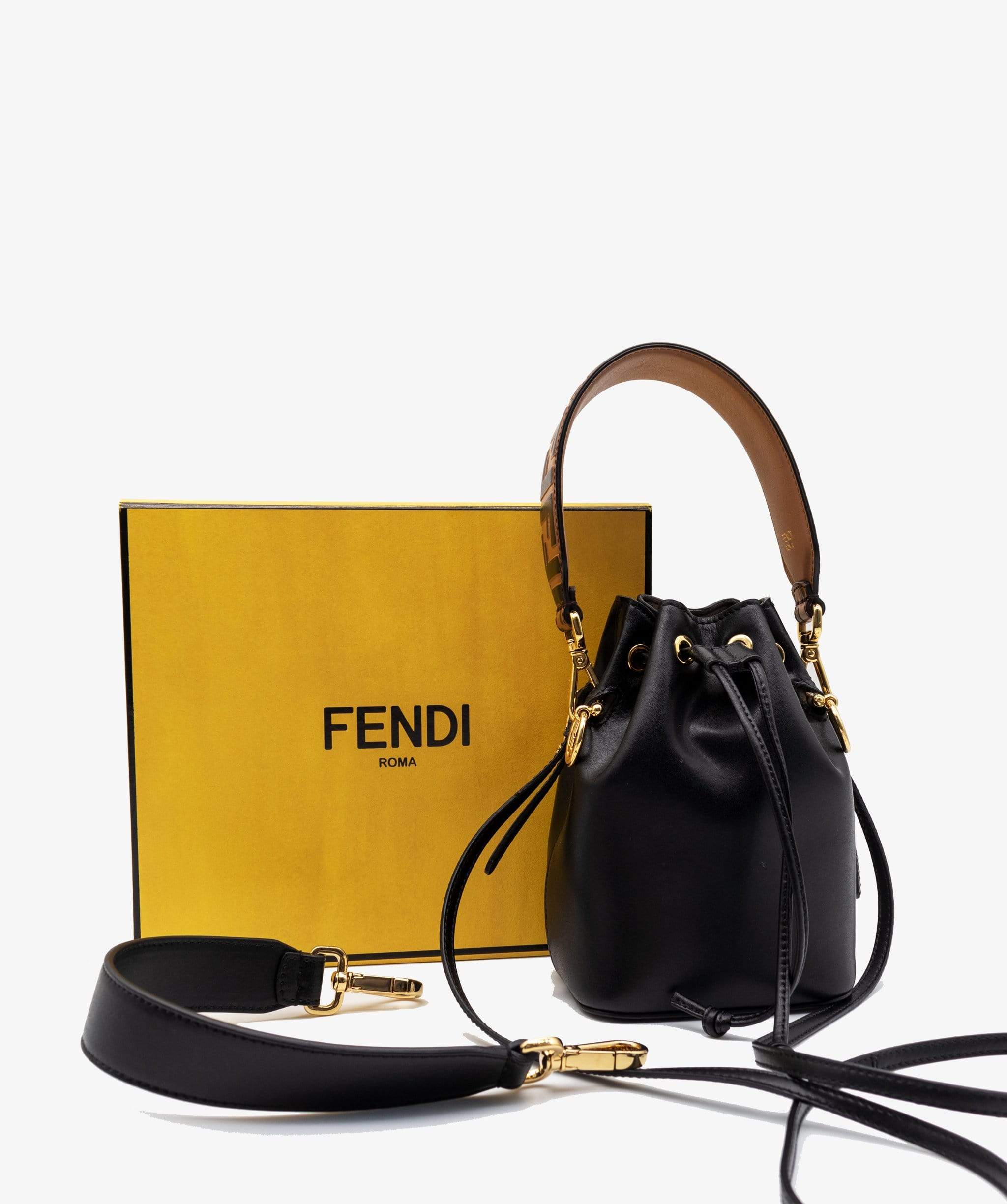 Fendi Fendi Mini Mon Tresor Bucket Bag CW1295