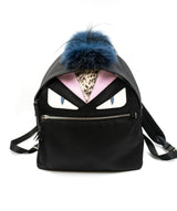 Fendi Fendi monster black backpack - AEC1052