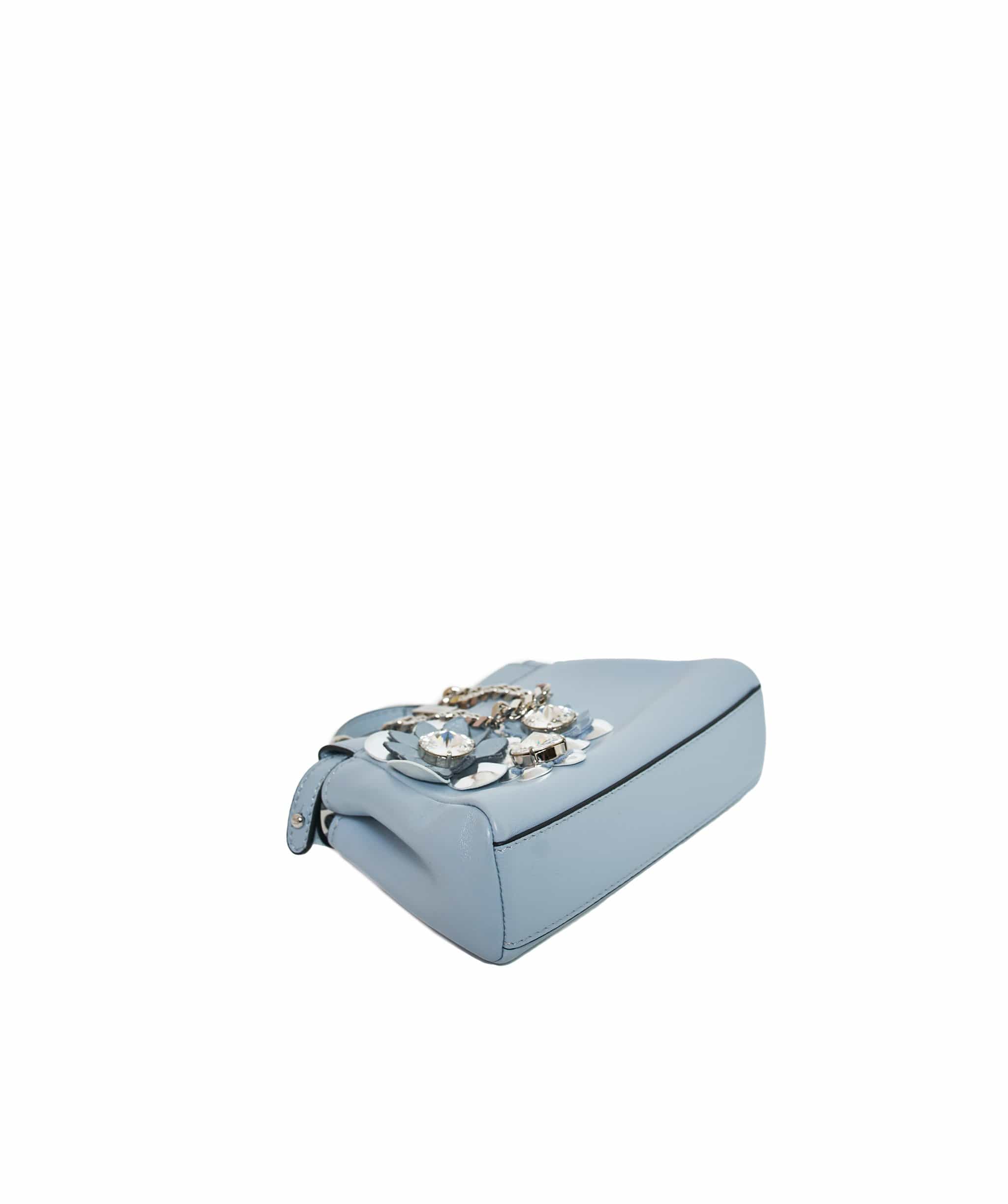 Fendi Fendi Peekaboo mini bag with flowes  - ADL1173