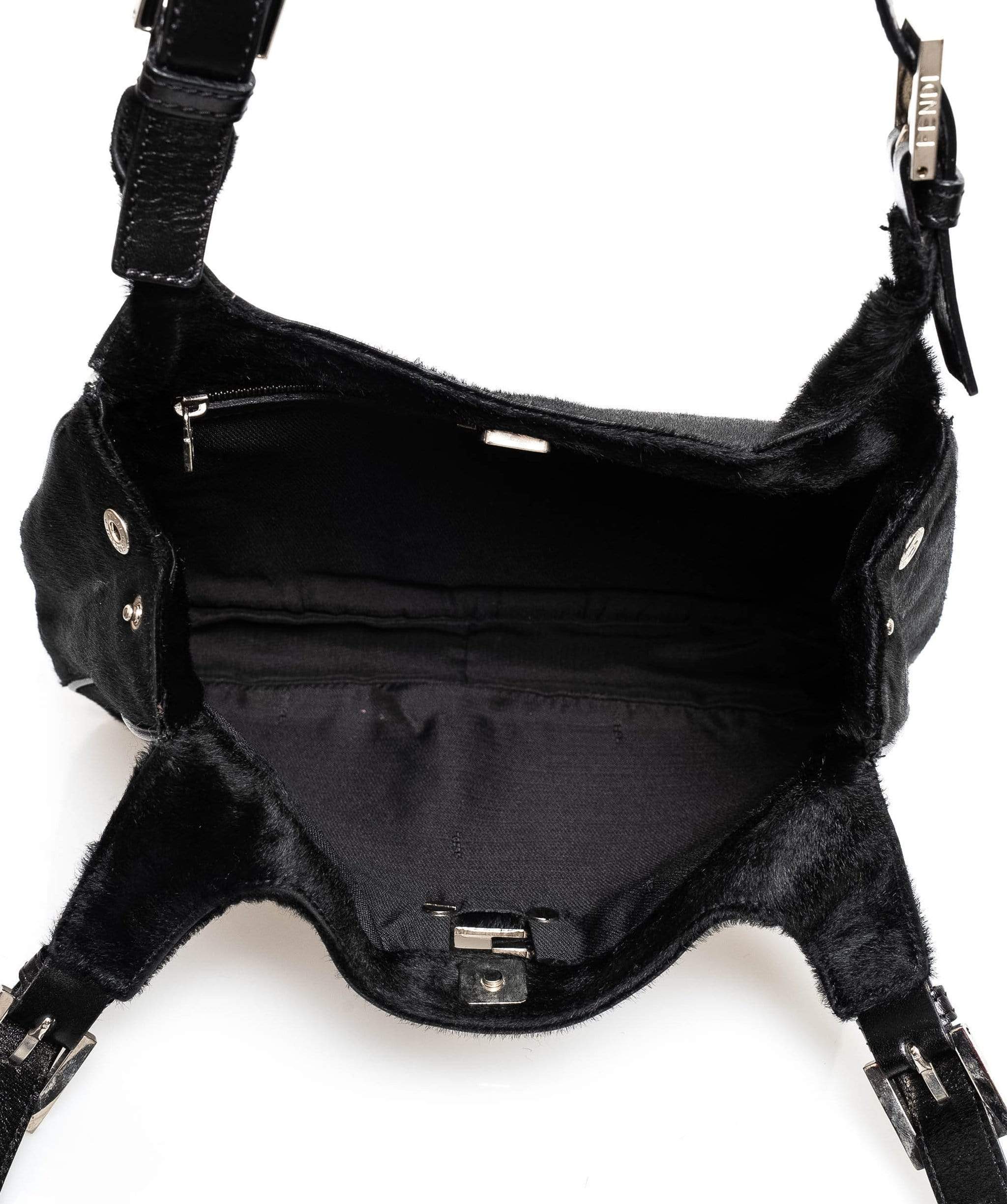 Fendi Fendi Ponyskin FF Shoulder Bag MW2325