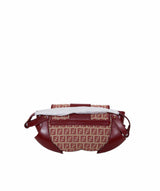 Fendi Fendi red shoulder bag with brass lock ASL1329