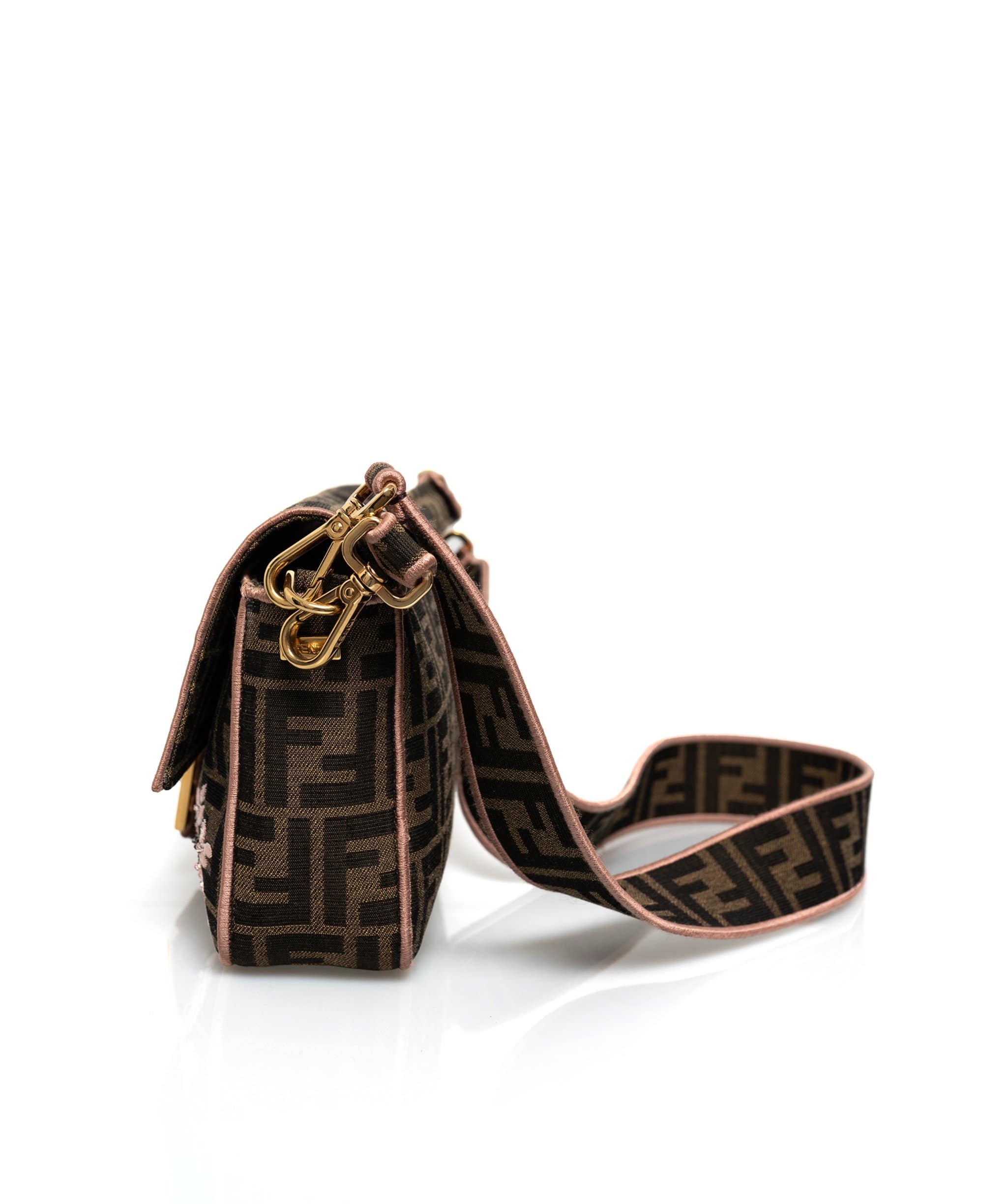 Fendi Roma/ Amor Fabric bag with Embroidery detailing - ASL1620 –  LuxuryPromise