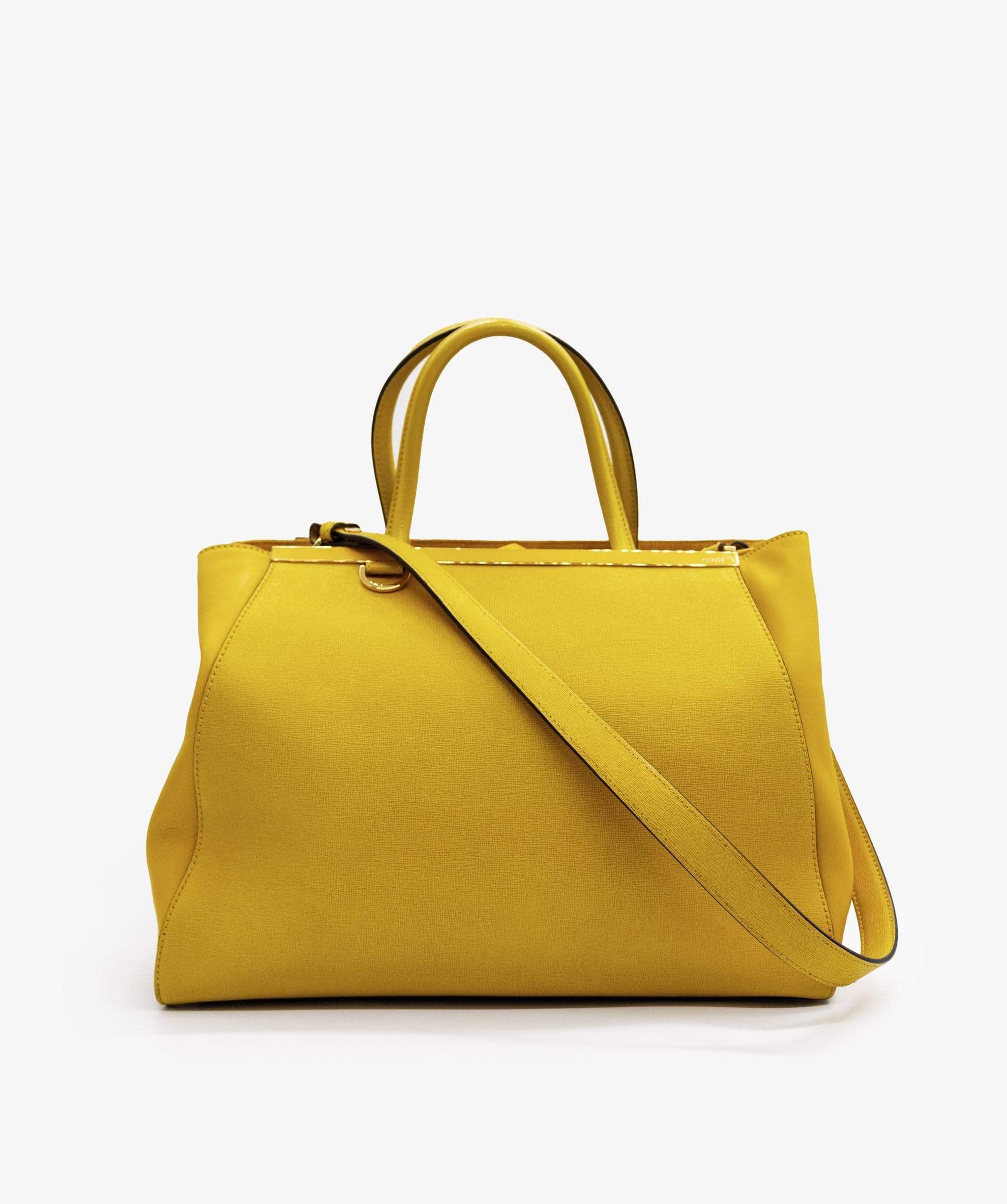 Fendi Fendi Sac Du Jour Yellow Handbag RJL1261