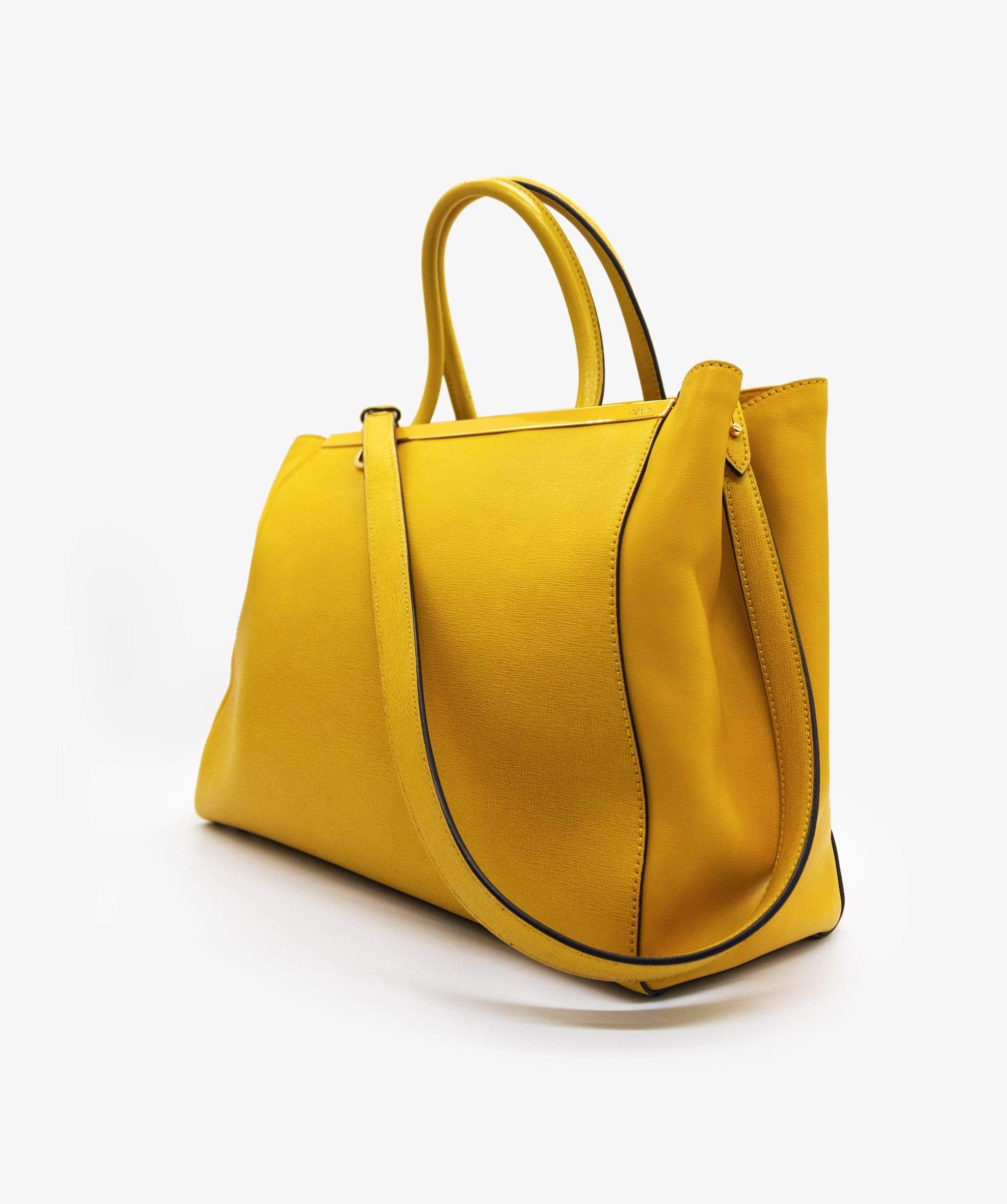 Fendi Fendi Sac Du Jour Yellow Handbag RJL1261