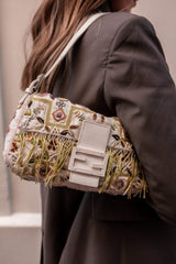 Fendi Fendi Shisha Mirror Baguette Bag - AWL1776