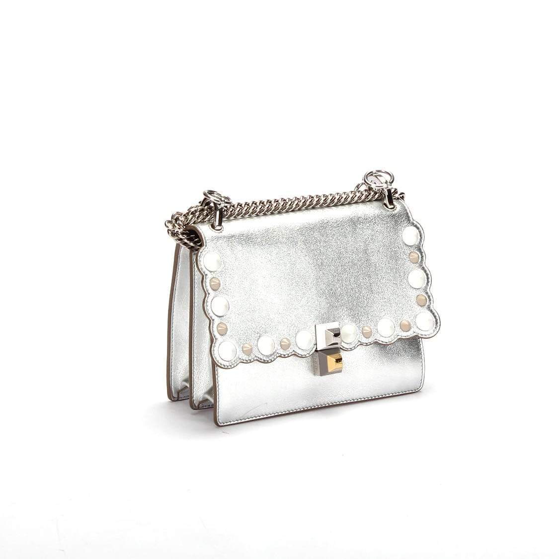 Fendi Fendi Silver Small Studded Kan I - RCL1175