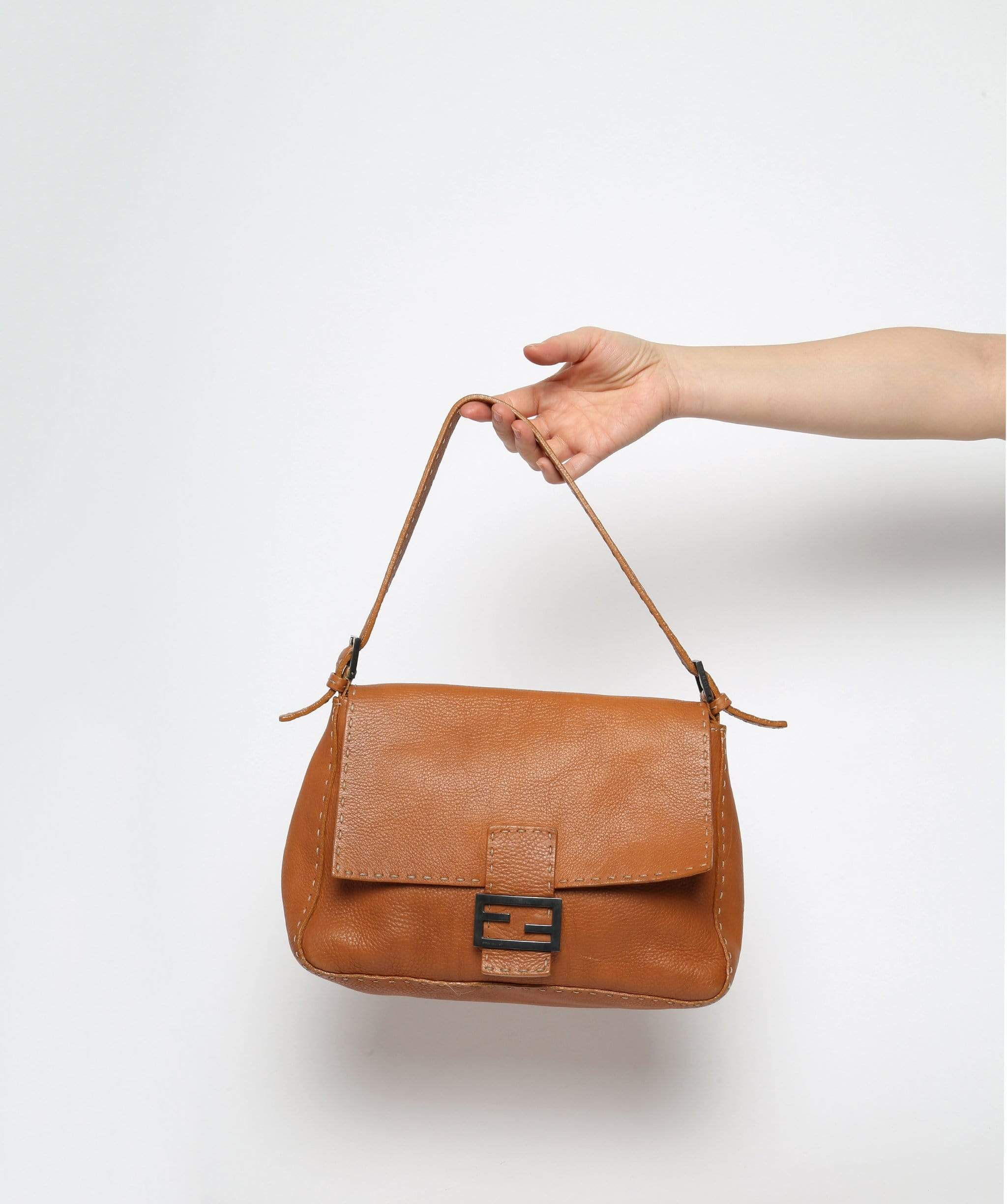 Fendi Fendi Tan Leather Mamma Bag
