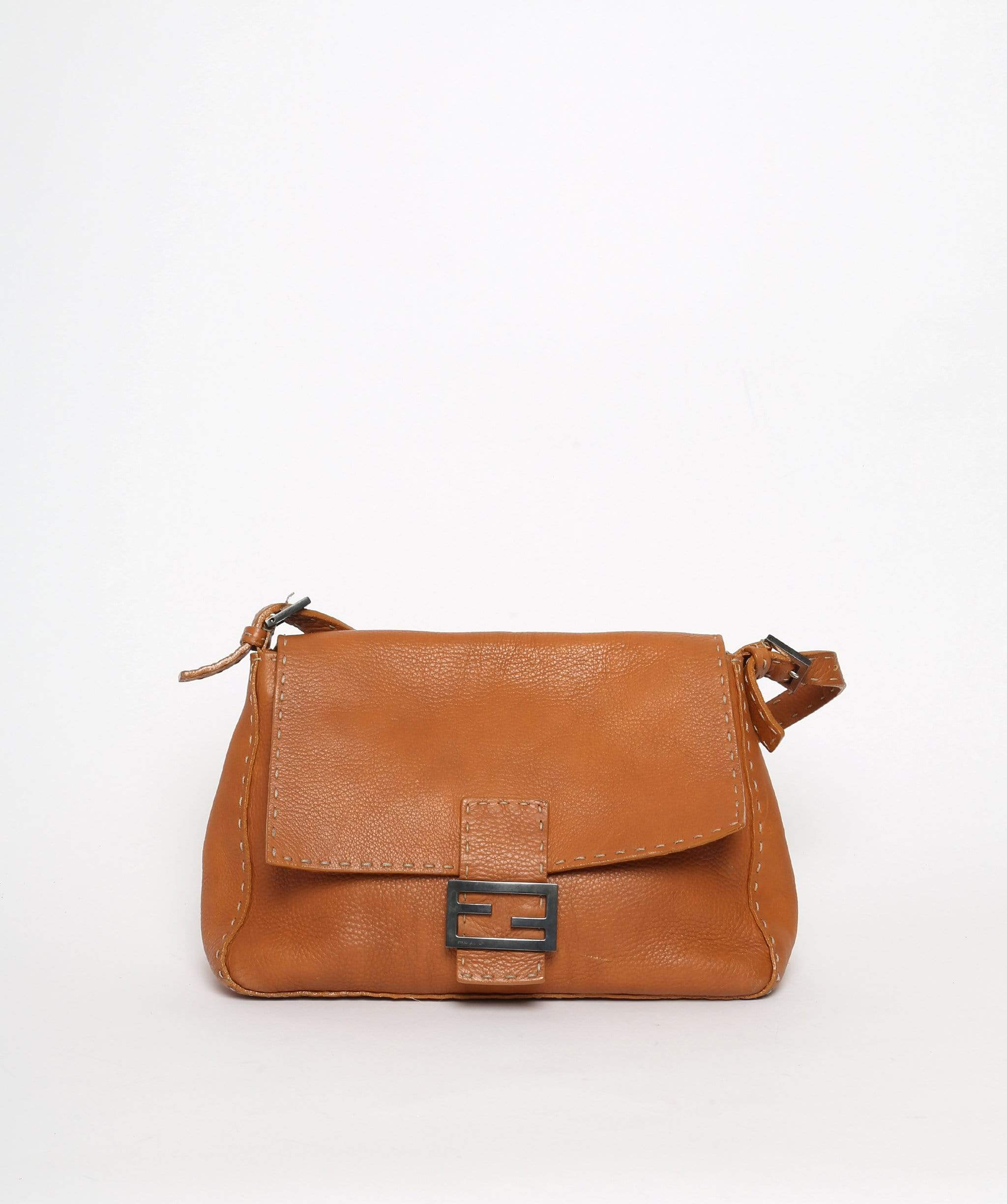 Fendi Fendi Tan Leather Mamma Bag
