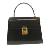 Fendi FENDI Vintage 2way Black Leather Satchel Bag