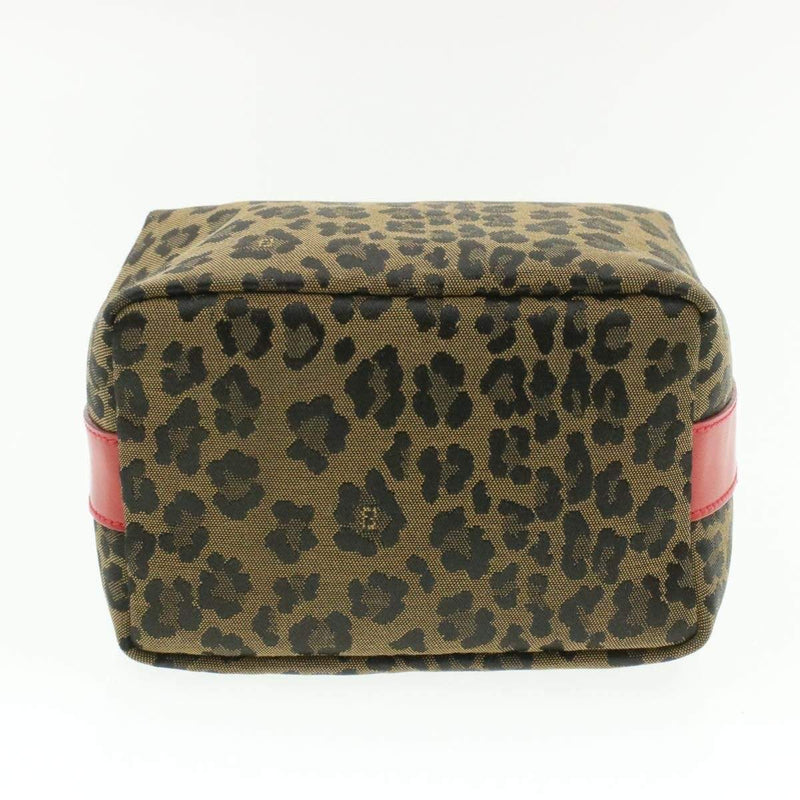 Fendi Fendi Vintage Leopard Print Vanity Bag Mini