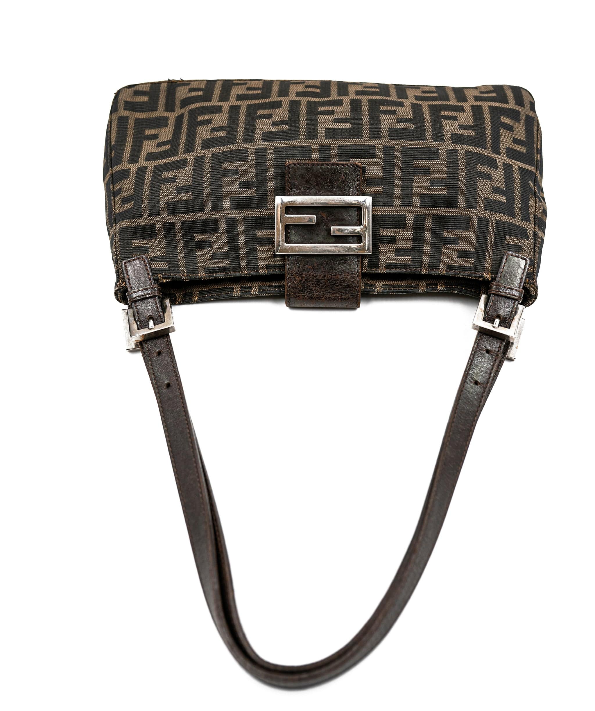 Fendi Fendi Vintage Zucca Brown Shoulder bag - AWL4093