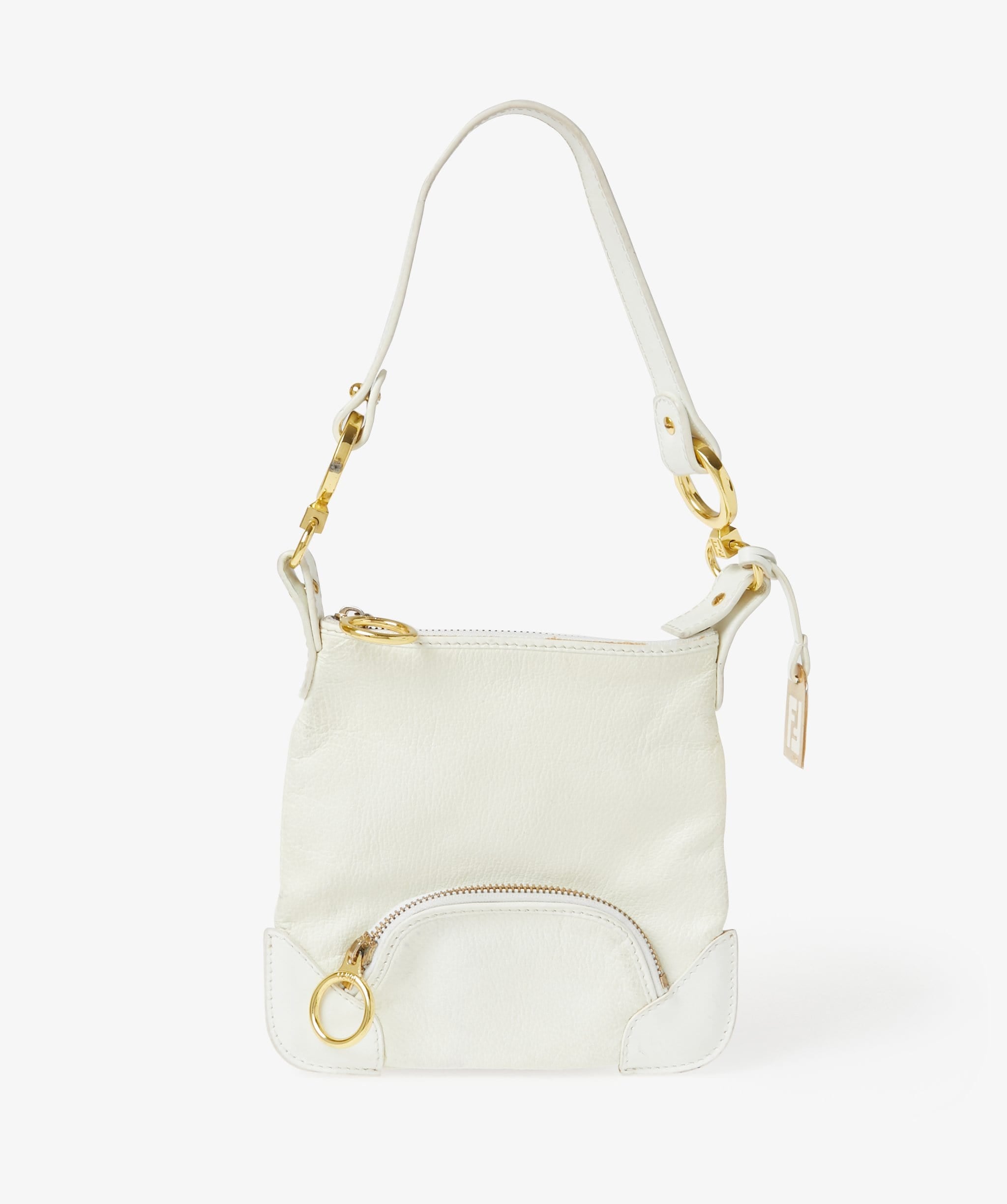 Fendi Fendi White Mini Vintage Bag