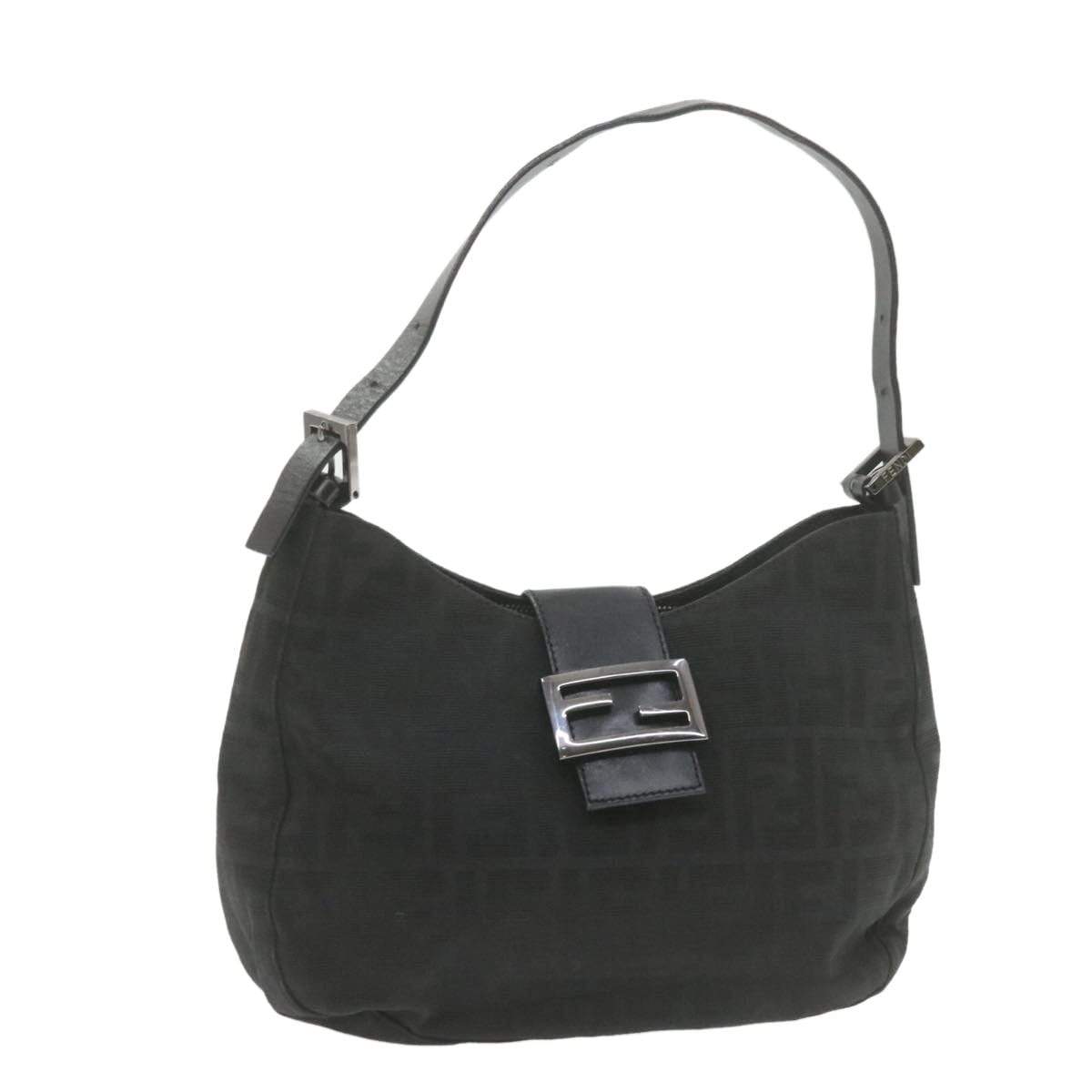 Fendi FENDI Zucca Canvas Mamma Baguette Shoulder Bag