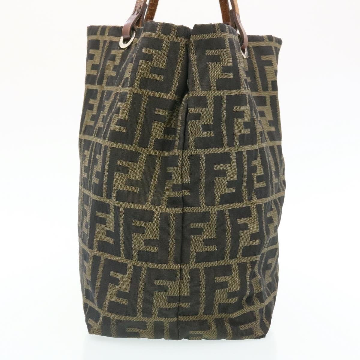 Fendi Fendi Zucca Canvas Shoulder Bag Brown - AWL2098