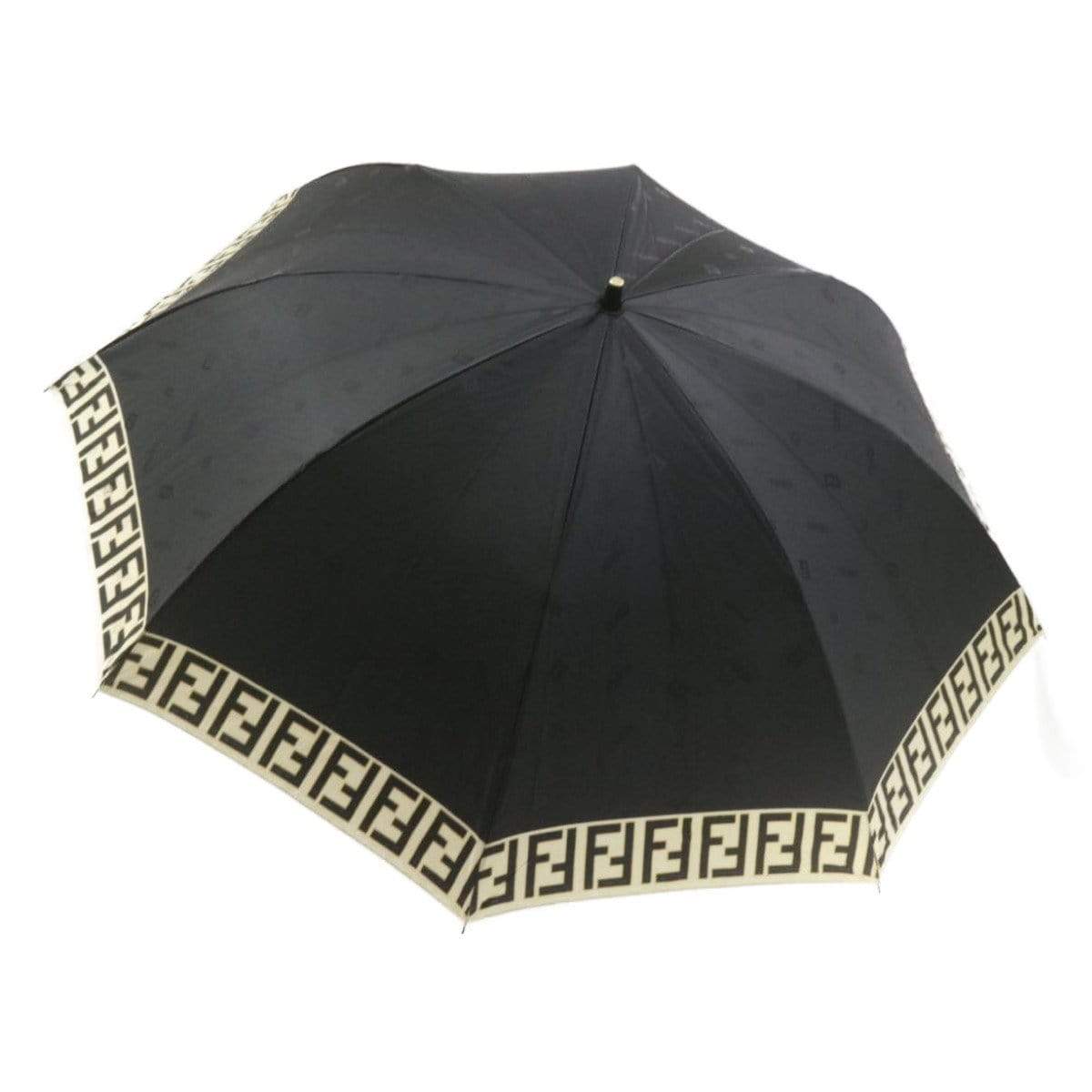 Fendi FENDI Zucca Folding Umbrella Black Nylon AWL1084