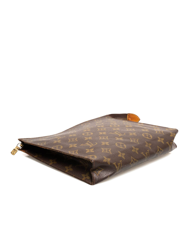 LV x YK Cosmetic Pouch - Luxury Monogram Canvas Brown