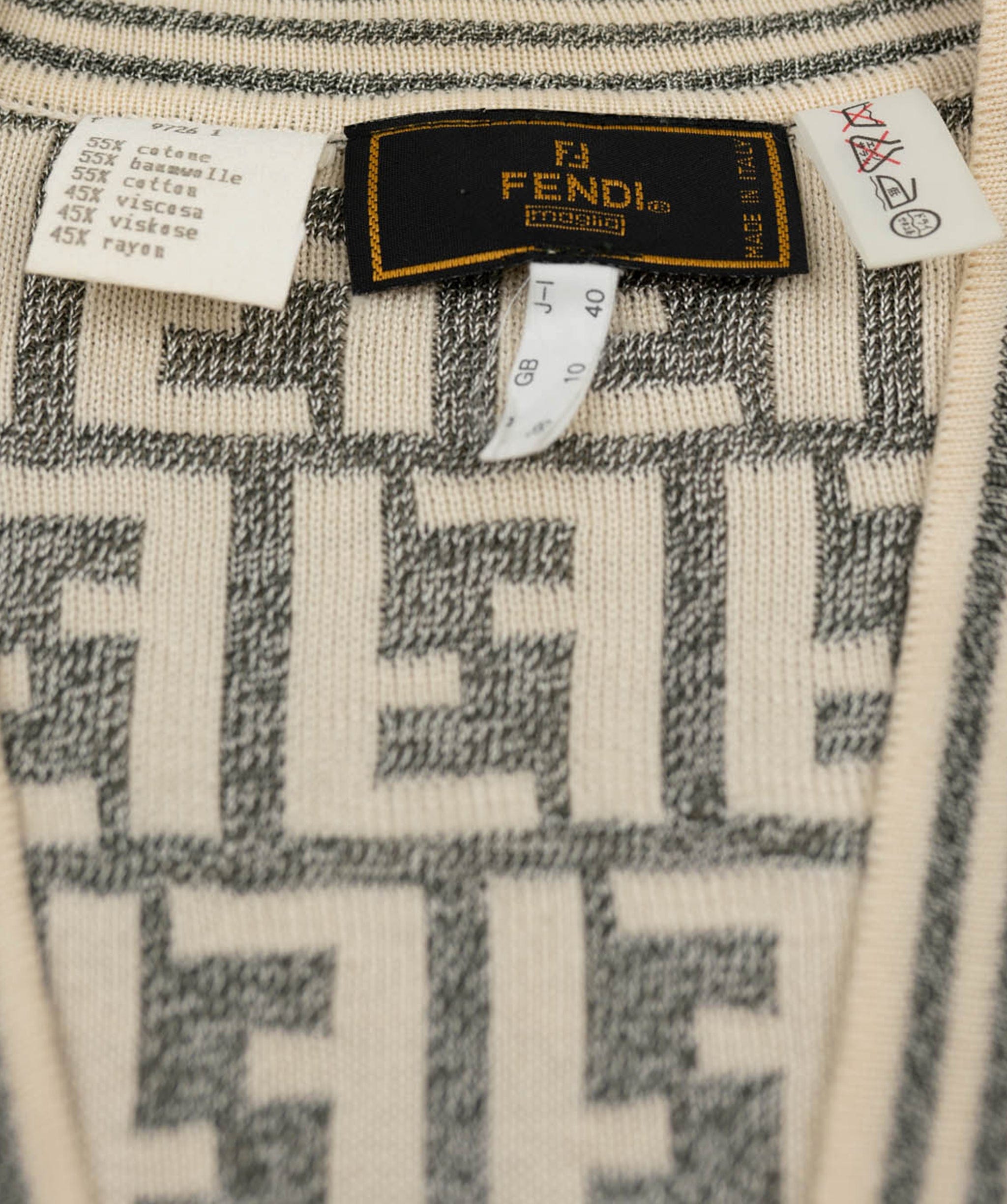 Fendi zucca cardigan online