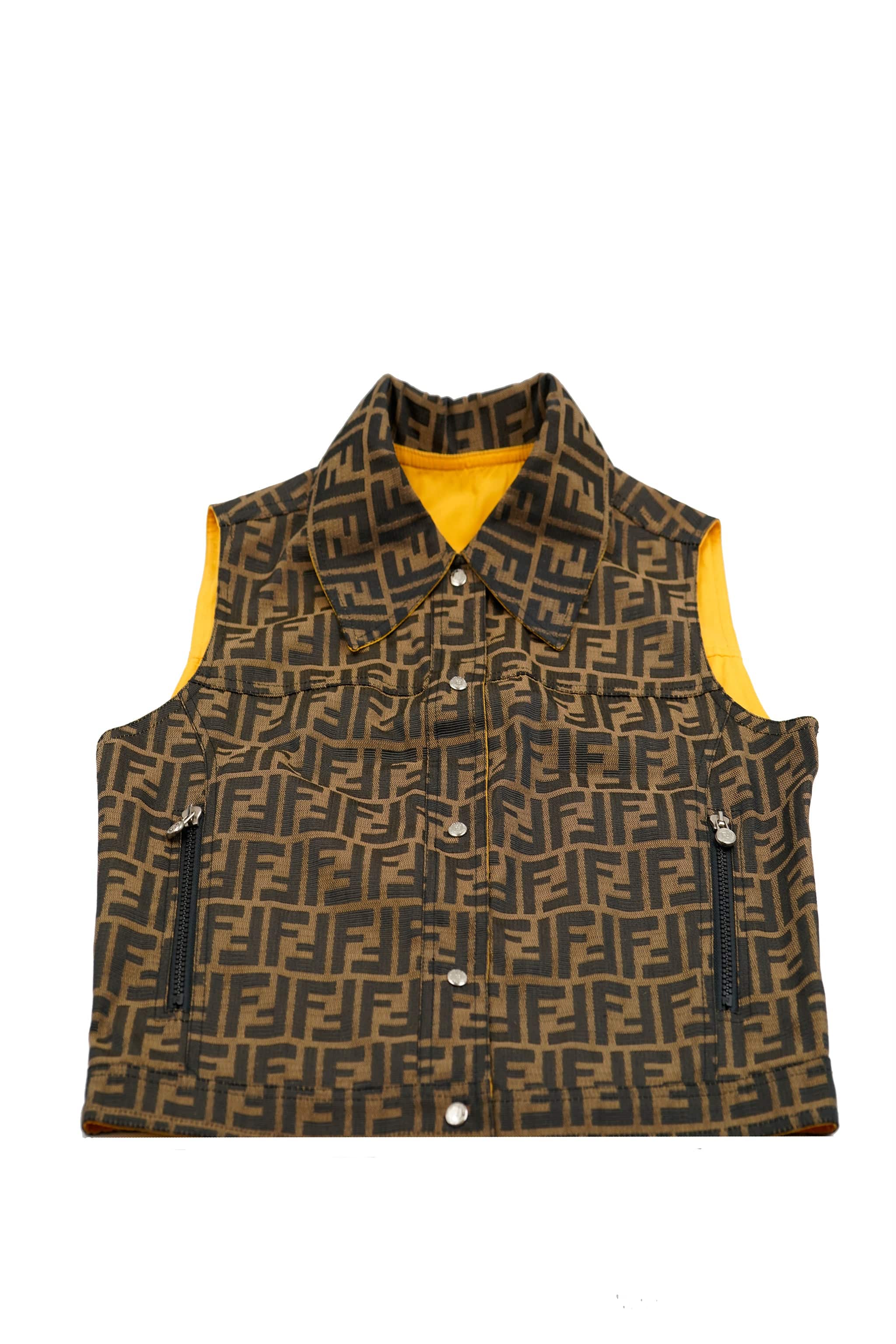 Fendi Fendi Zucca Reversible Vest ASL5416