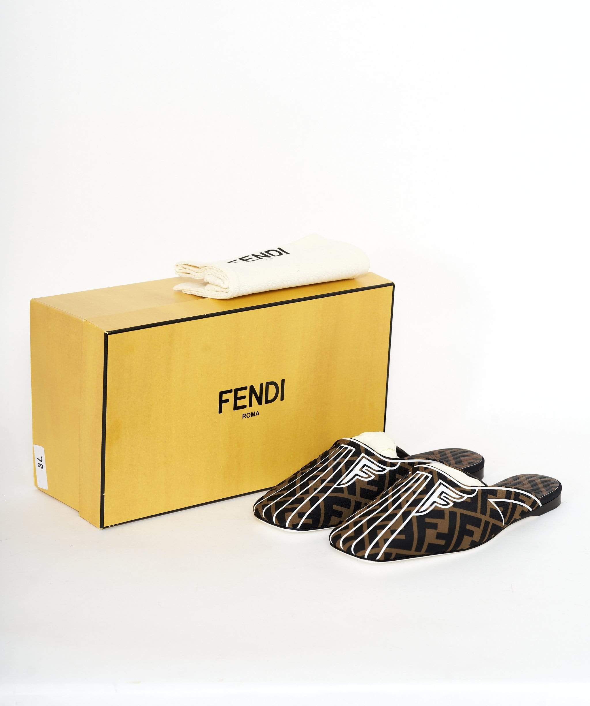 Fendi Fendi Zucca Slip On Shoes Size 37