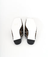 Fendi Fendi Zucca Slip On Shoes Size 37