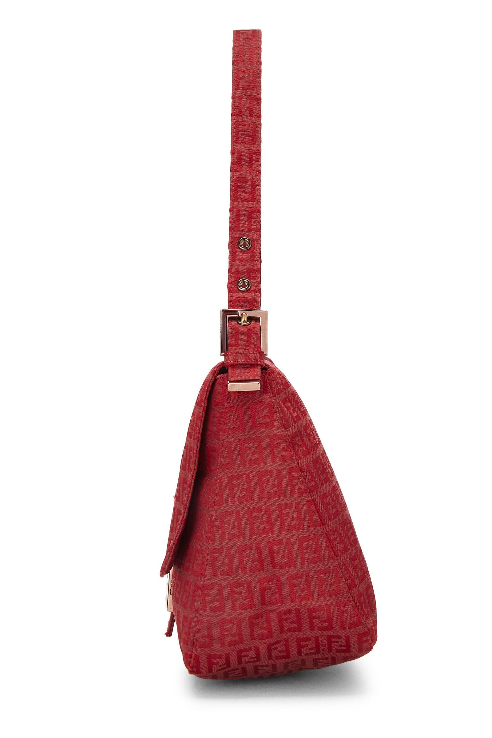 Fendi FENDI RED ZUCCHINO CANVAS MAMA