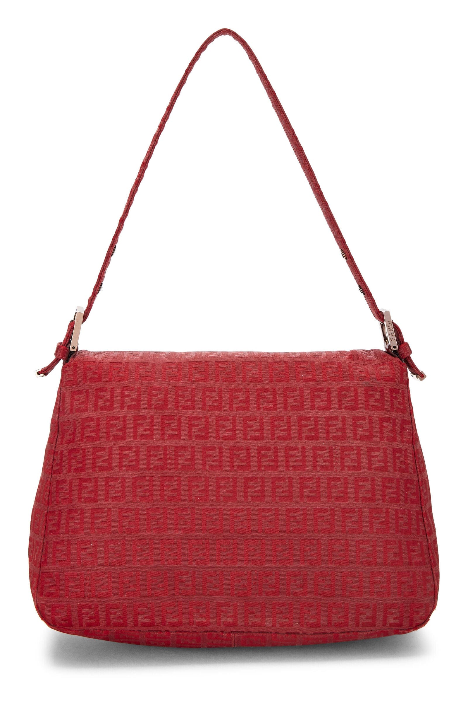 Fendi FENDI RED ZUCCHINO CANVAS MAMA