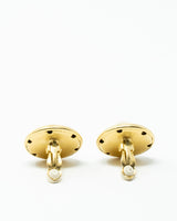 Givenchy Givenchy 1980s faux pearl round earrings AEL1024