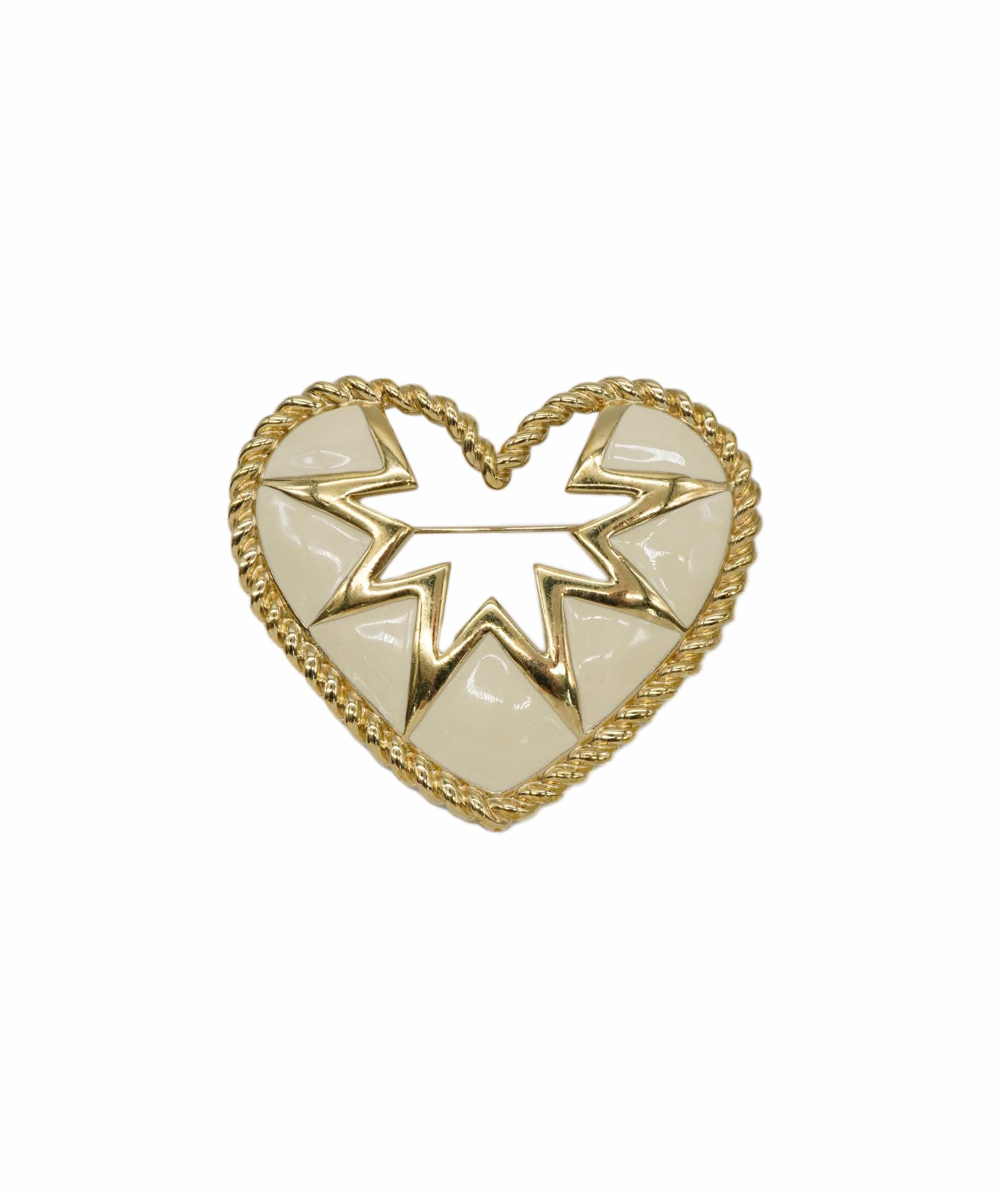 Givenchy Givenchy heart brooch AWL4460