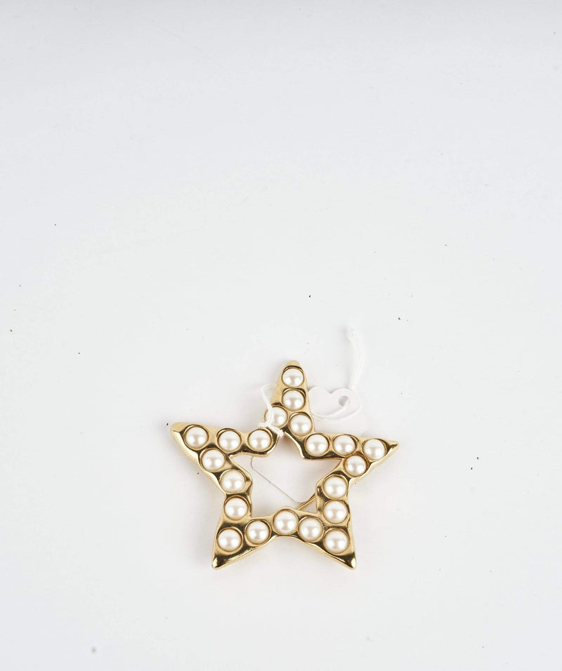 Givenchy Givenchy Pearl Star Brooch