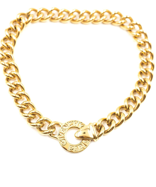 Givenchy vintage hook chain with and ey Paris – LuxuryPromise chunky necklace Givenchy
