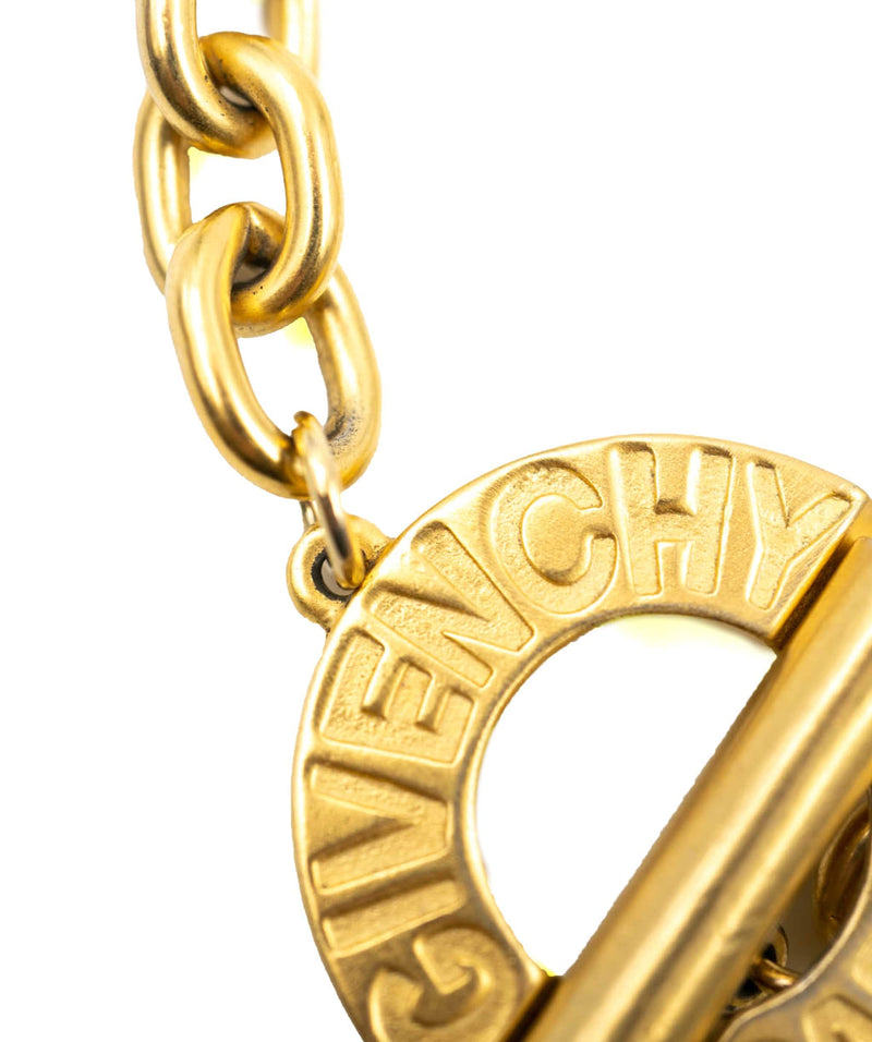 Givenchy Givenchy Vintage T- Bar Gold Chain Choker  - AWL3597