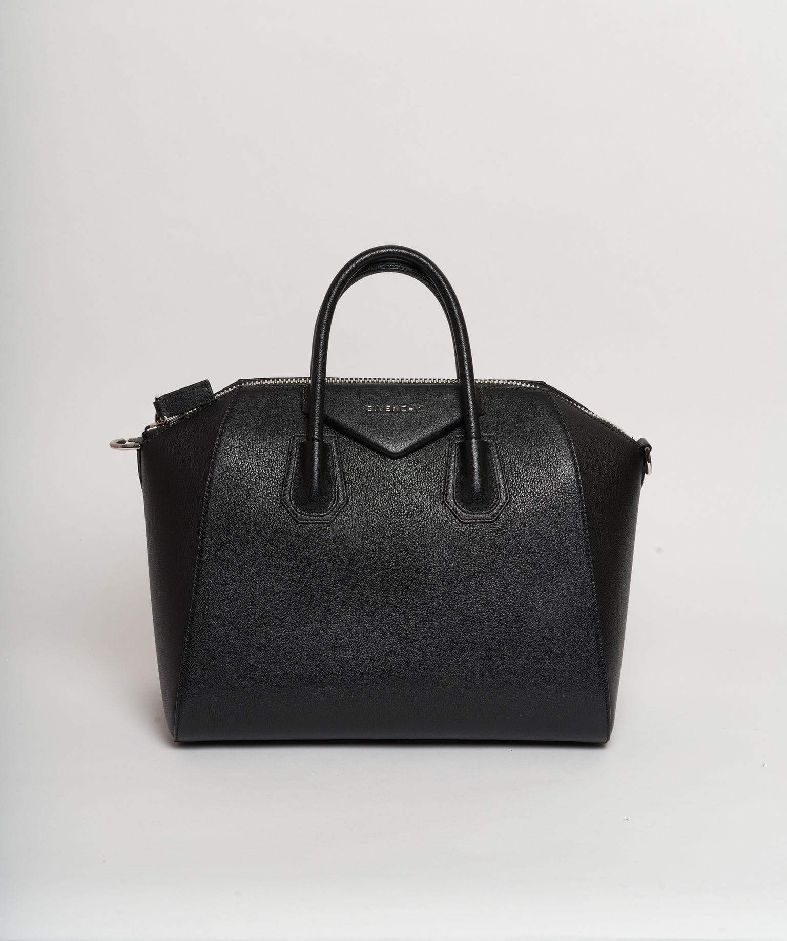 Givenchy Givenchy Antigona Black Top Handle Bag PHW