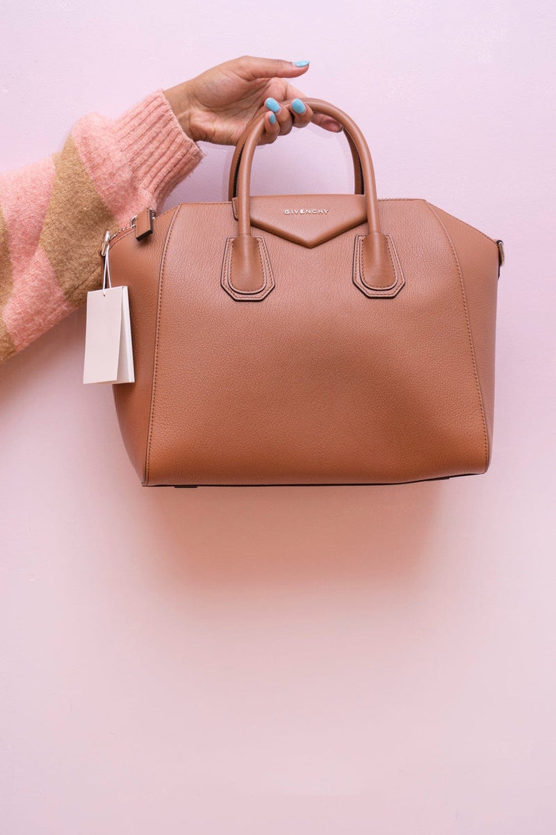 Givenchy Givenchy Antigona Tan Brown Bag - ADL1760